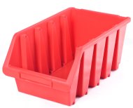 Plastový zásobník Ergobox 4 - barva červená - 1