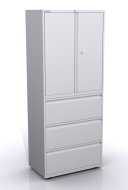 Skříň s dveřmi a zásuvkami SYC08/36D/3