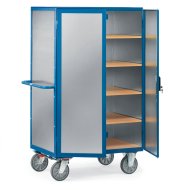 Skříňový vozík s policemi 5592, 5593 alu (2 modely)