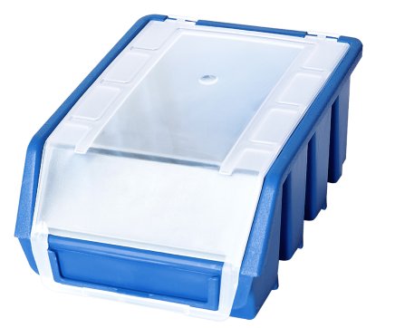 Plastový zásobník Ergobox 2 Plus - barva modrá - 1