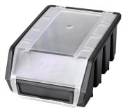 Plastový zásobník Ergobox 2 Plus - barva černá - 1