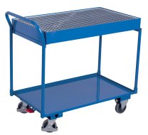 Průmyslový vozík se záchytnou mřížovanou vanou sw-600.505