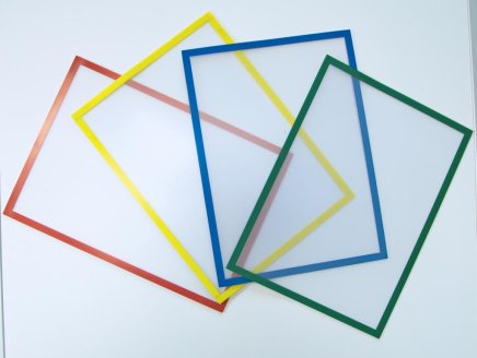 Magnetická kapsa A4 sada 10 kusů - 1