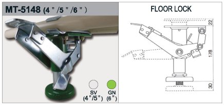 Stavěcí fixní noha MT-5148GN - 1