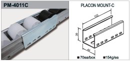 Úchyt válečkové tratě typ PM-4011C