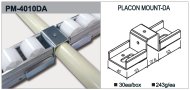 Úchyt válečkové tratě typ PM-4010DA