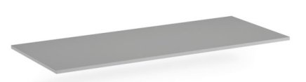 Pracovní deska oboustranně laminovaná, rozměr 1200 x 700 mm - 1