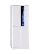 Šatní skříň dělená WRC/E-700-04.G šířka 800 mm