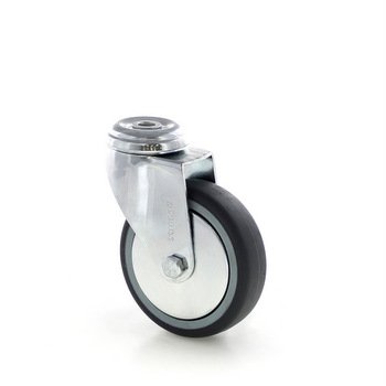 Otočné přístrojové kolo průměr 75 mm, otočné s krytem, 344a39E075rZLC - 1