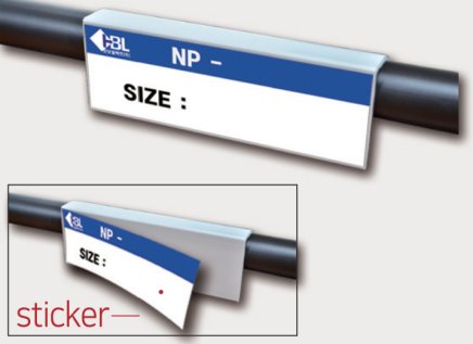 Držák na nalepovací štítek PN-3515 - 1