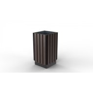 Venkovní odpadkový koš Recyklát I. bezúdržbový