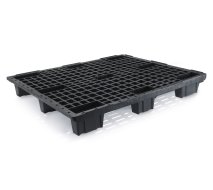 Plastová paleta lehká stohovatelná v. 135 x š. 1000 x h. 1200 mm