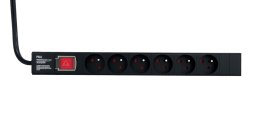 Elektrolišta POWER SOCKET 6x 230V