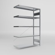 Přístavný regál 439021 Clip S3 pozink hloubky 500 mm