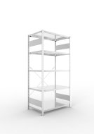 Základní regál Clip S3 pozink hloubky 600 mm (6 modelů)
