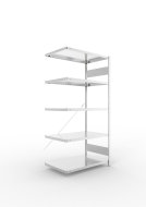 Přístavný regál 224023 Clip S3 pozink hloubky 600 mm