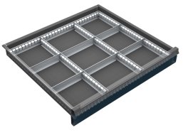 Vnitřní dělení zásuvek VND DPO 11B