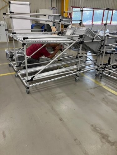 Návrh a realizace výrobní linky (One Piece Flow)