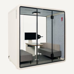 Akustické boxy: Tichá pracovní zóna v hlučném prostředí