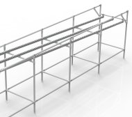 Spádový dopravník (různé varianty)