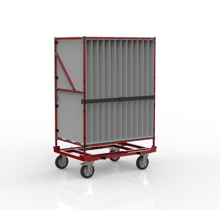Pracovní vozík pro přepravu materiálu 24102401 - 2