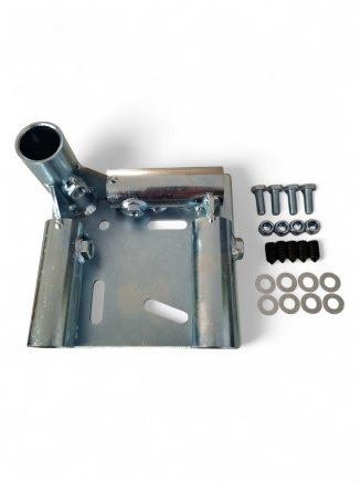 Rohový držák pro kolečka s plotnou MT-5139L_SV - 2