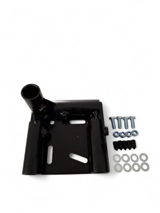 Rohový držák pro kolečka s plotnou MT-5139L_BK - 2