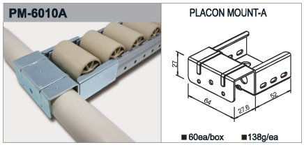 Úchyt válečkové tratě typ PM-6010A