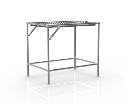 Dopravník se zapuštěnými válečkovými tratěmi (různé varianty)