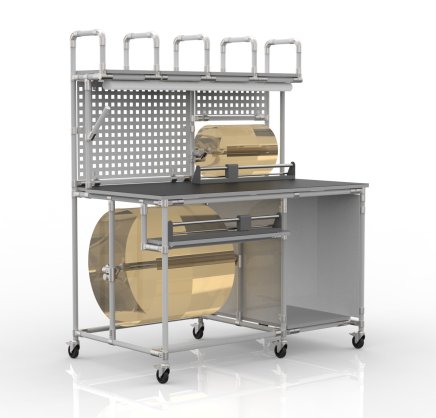 Univerzální balicí stůl 23020154, 2x řezačka - 1