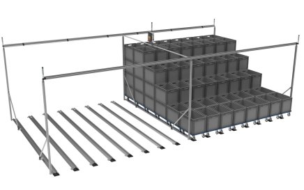 Kolejnice - Monorail, délka 1 m - 6