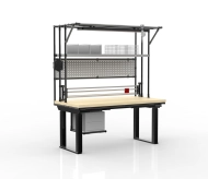 Elektricky výškově stavitelný balící stůl s řezačkou 24102230