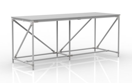 Dílenský stůl z trubkového systému šíře 2000 mm, 240405312