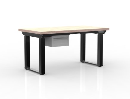 Elektricky výškově stavitelný pracovní stůl s kontejnerem s jednou zásuvkou 24111931