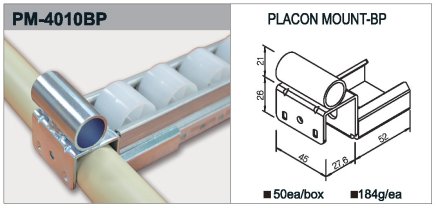 Úchyt válečkové tratě typ PM-4010BP
