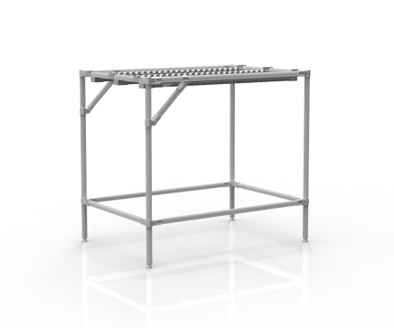 Dopravník se zapuštěnými válečkovými tratěmi (různé varianty)