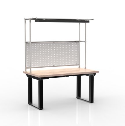 Elektricky výškově stavitelný balící stůl s nástavbou 24111936