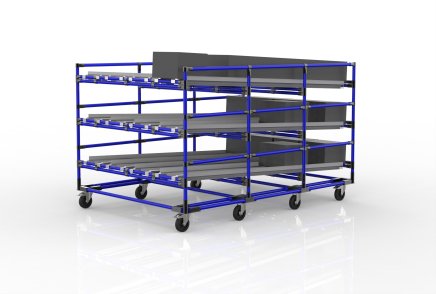 Gravitační regál FIFO s kolečky 22110953