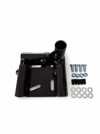 Rohový držák pro kolečka s plotnou MT-5139R_BK - 2