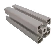 Hliníkový profil 40 x 40, KA-4040H 1 m + řez na míru