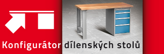 Elektronický konfigurátor dílenských stolů KOVOS Elektronický konfigurátor dílenských stolů KOVOS